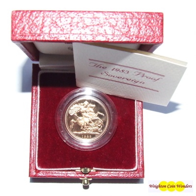 (image for) 1983 Gold Proof Sovereign